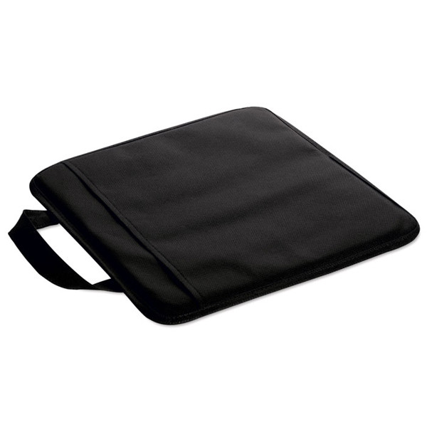 Non woven stadium cushion Enjow - Black