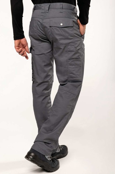 Multi Pocket Workwear Trousers - Black / 46