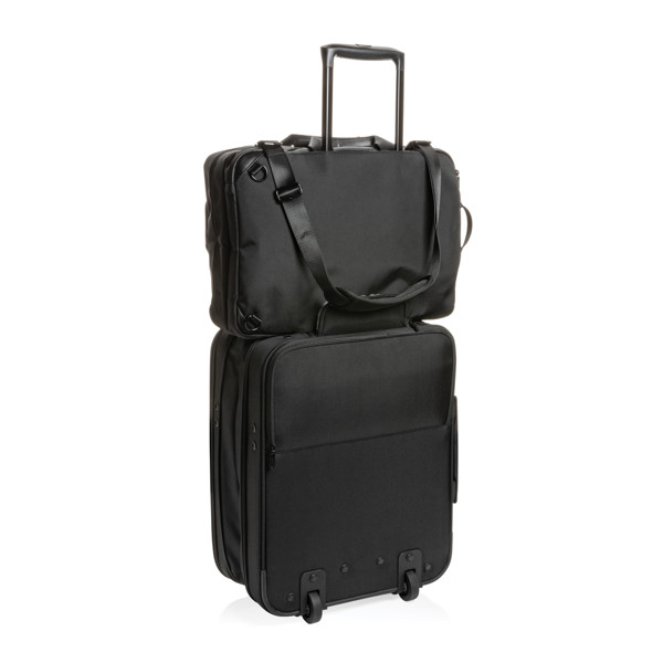 Swiss Peak 2-in-1 laptop backpack, 15.6 inch, recycled