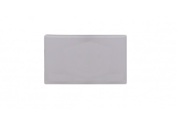 Name badge with doming 50x30mm