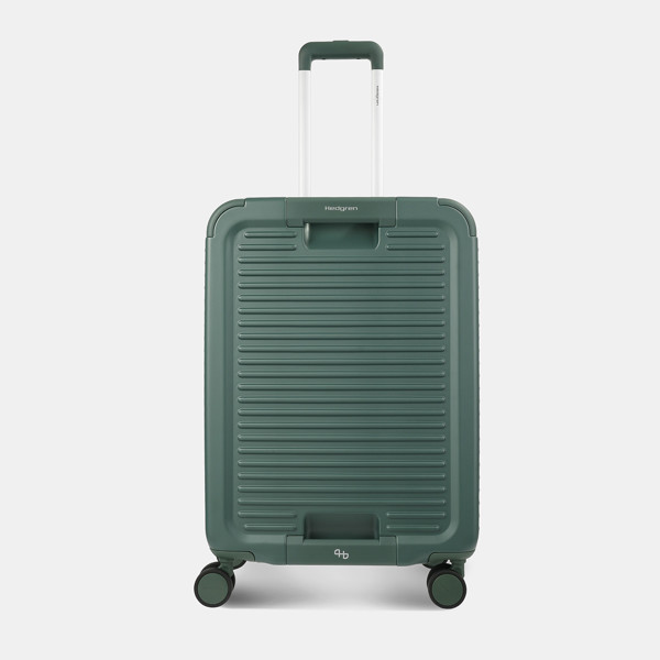 YUNO M EXP | Troler mediu pentru check-in 65 cm extensibil + TSA - Hedgren - Duck Green