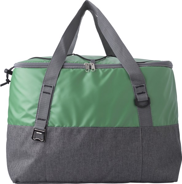 Polycanvas (600D) cooler bag - Green