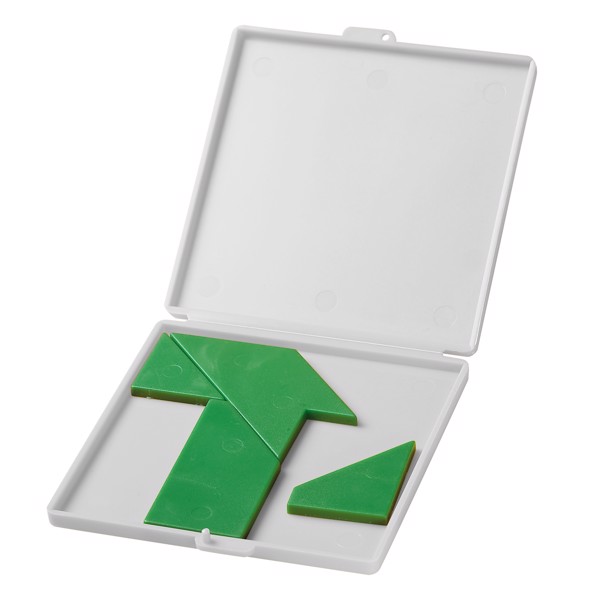 Motif Puzzle "T" - White