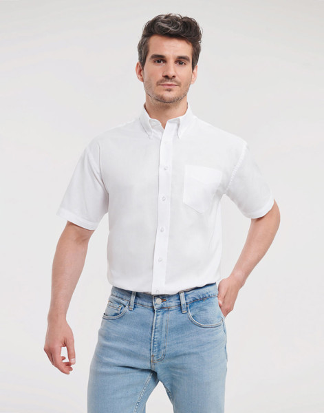 Oxford Shirt - White / M