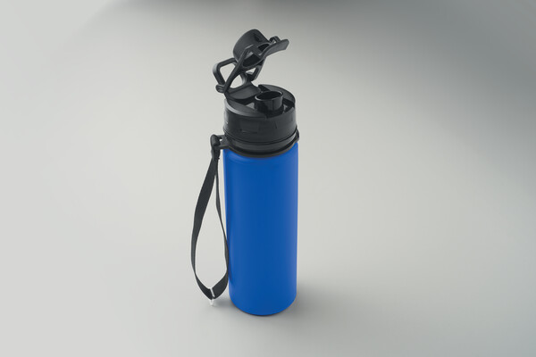 Bouteille de sport en silicone Lett - Bleu Royal