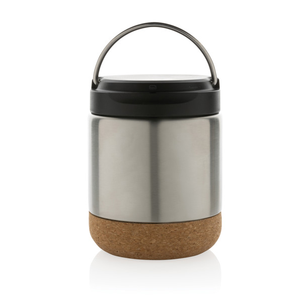 Bučka za hrano XD Collection 400 ml, reciklirano jeklo - Silver