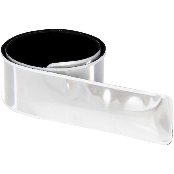 RFX™ 44 cm reflective PVC slap wrap - White