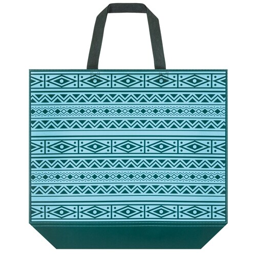 SAC NON TISSÉ LAMINÉ “IVELYS” - Turquoise