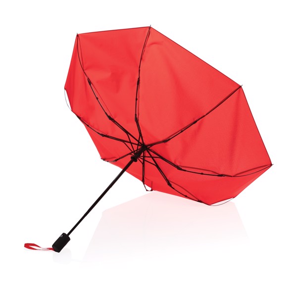 Mini ombrello auto apri/chiudi 21" rPET 190T Impact AWARE™ - Rosso Ciliegio