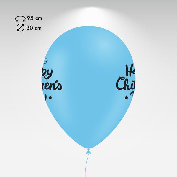 Balão Hg95i Personalizado, 2 Faces 1 Cor - Branco