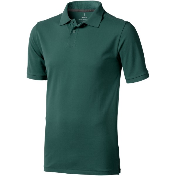 Polo de manga curta para homem de 200 g/m² Calgary - Verde floresta / S