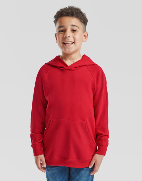 Kids Lightweight Hooded Sweat - White / 152 (12-13)