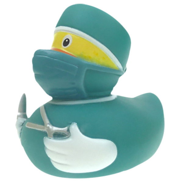 Patitos de goma cirujano