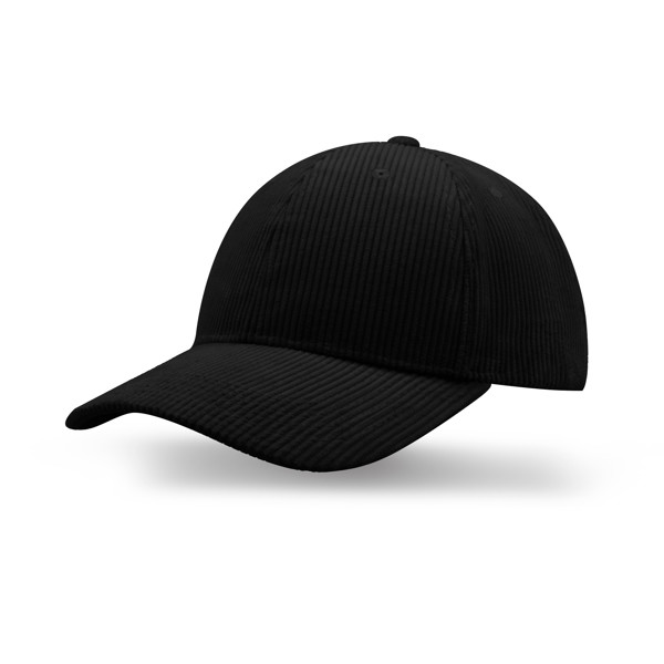 Boné Cordy S, 100% Poliéster Reciclado - Preto
