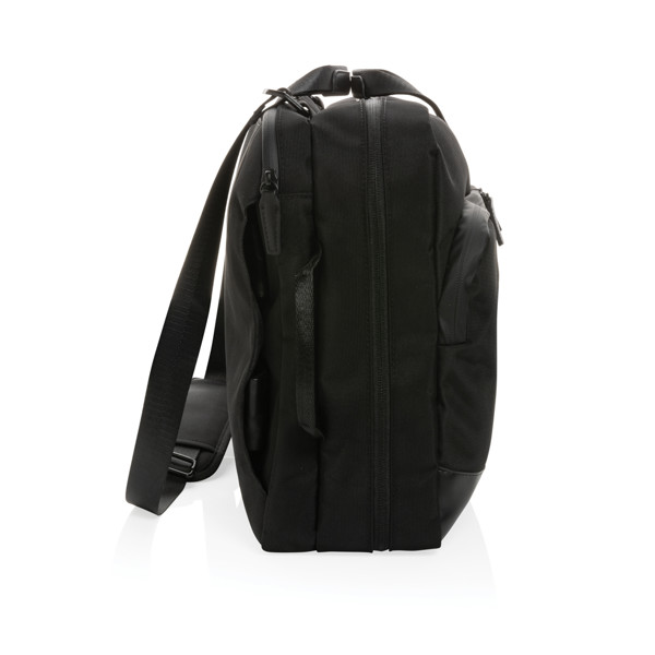 Swiss Peak 2-in-1 laptop backpack, 15.6 inch, recycled