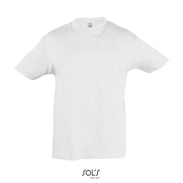 REGENT T-SHIRT CRIANÇA 150g Regent Kids - CinzaM