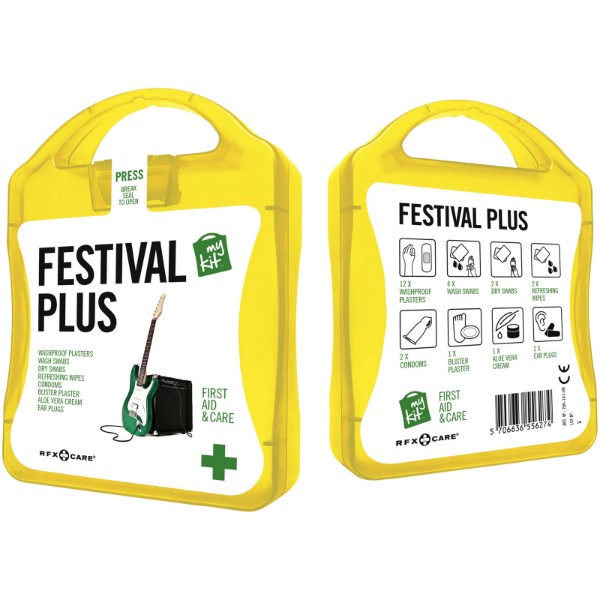 MyKit Festival Plus - Amarelo transparente
