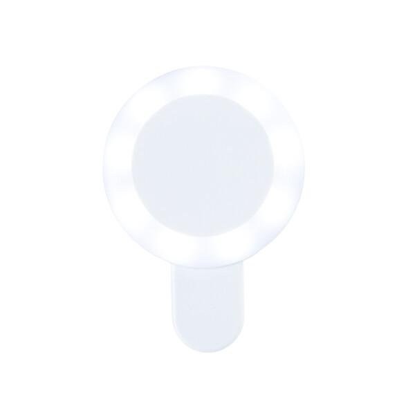 Lampe à Selfie Rechargeable BREVARD - blanc