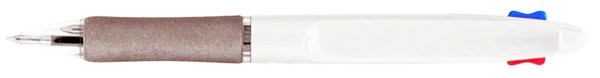 Barna Plastic Ballpoint Pen 2 in 1 - White