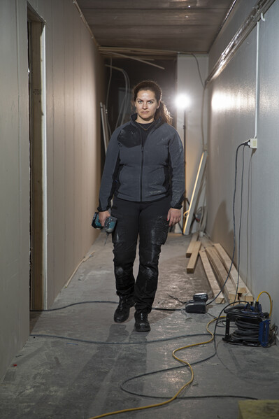 2326 fleecejacket lady Grey S
