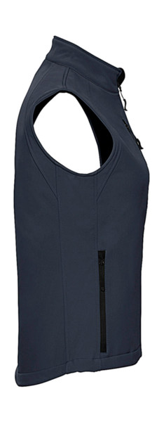 Ladies Softshelll Gilet - Black / XL