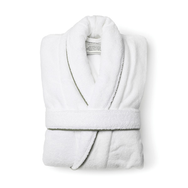 VINGA Harper bathrobe S/M - White