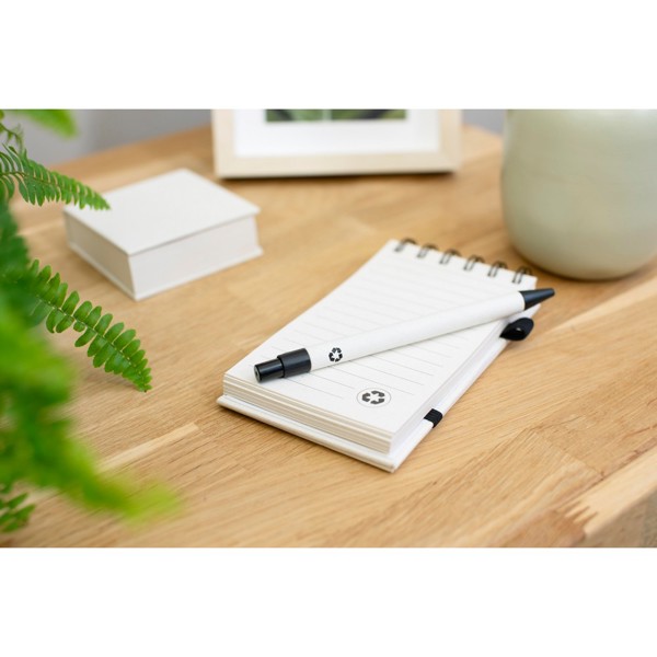 Recycled milk carton notebook A6