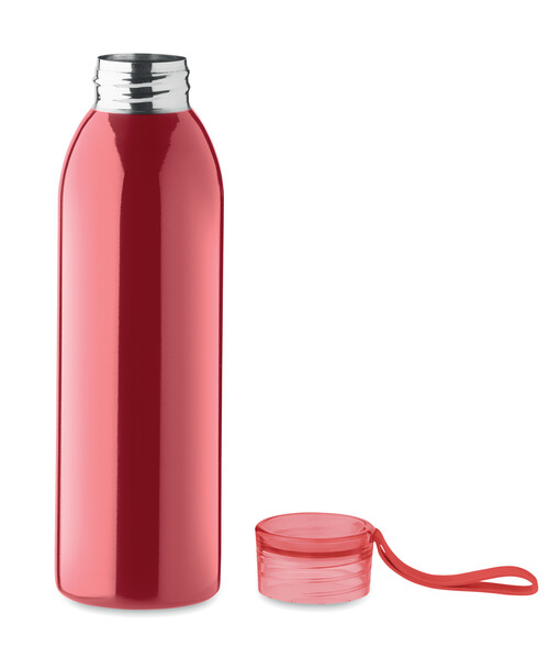 Bottiglia in acciaio inox 650ml Bira - Rosso