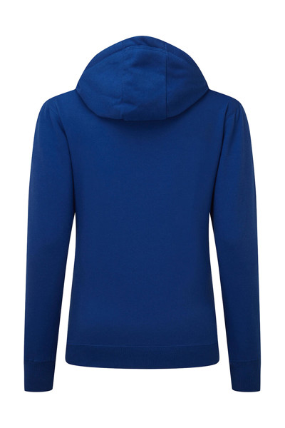 Contrast Hooded Sweatshirt Women - Royal / Light Oxford / M