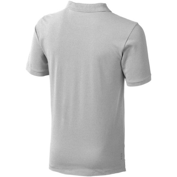 Polo manches courtes homme Calgary - Gris mélangé / M