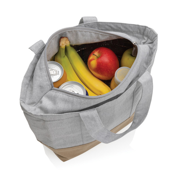 Impact Aware™ 285 gsm rcanvas cooler bag undyed - Grey