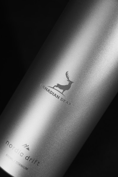 Nordic Drift Trail Ultra Light Titanium 600ml Water Bottle