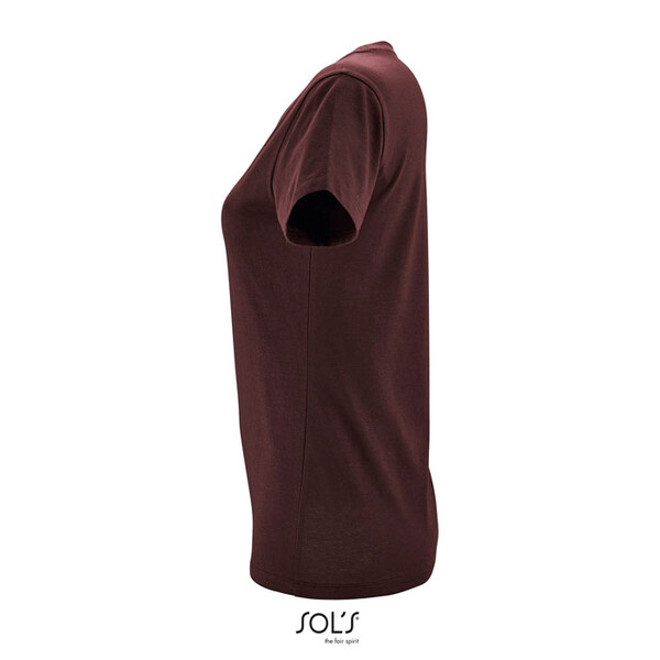 REGENT T-SHIRT SENHORA 150g Regent Women - BurgundyL
