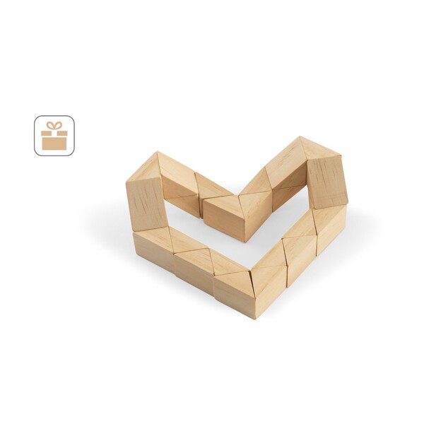 THINKO. Puzzle de madeira com 24 peças