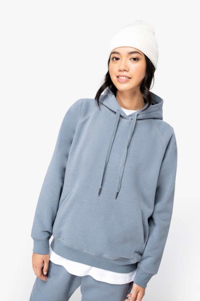 Ladies' Eco-Friendly Raglan Hooded Sweatshirt - XS