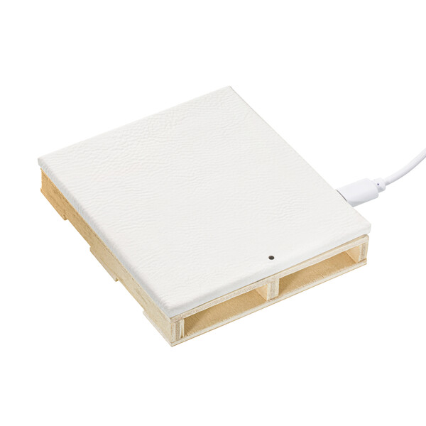 Chargeur Sans Fil ALMATY - blanc / 5 Watt