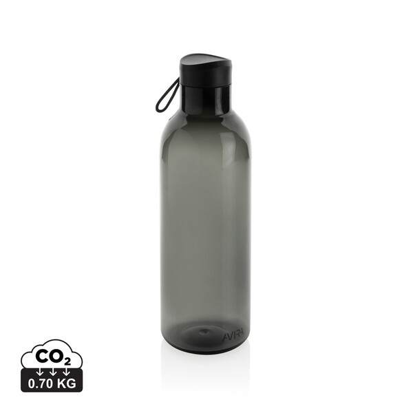 Avira Atik RCS Recycled PET bottle 1L - Black