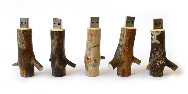 USB Flash drive TDW11 - BROWN_1GB