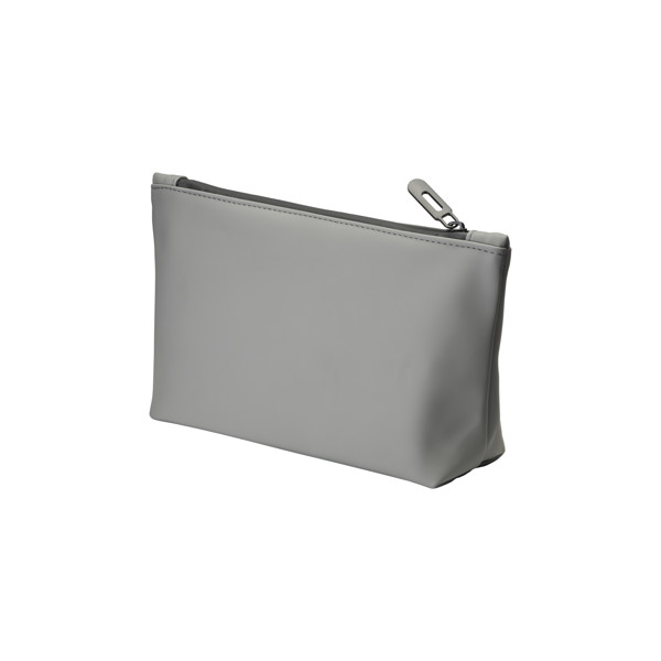 Soft Pu Water Resistant Beauty Case - Grey