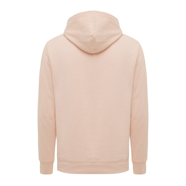 Iqoniq Yengo recycled cotton hoodie with sidepockets - Peach Nectar / L