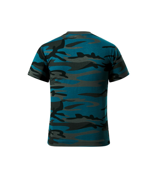 Tričko Detské Malfini® Camouflage - Camouflage Petrol / 146 cm/10 rokov