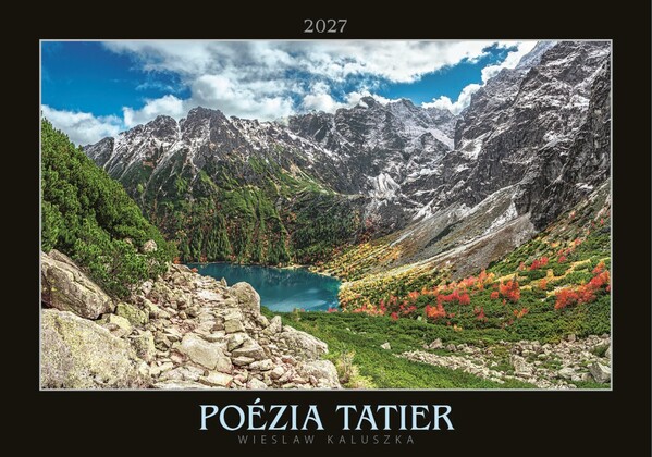 Nástenný Kalendár Poézia Tatier 2027