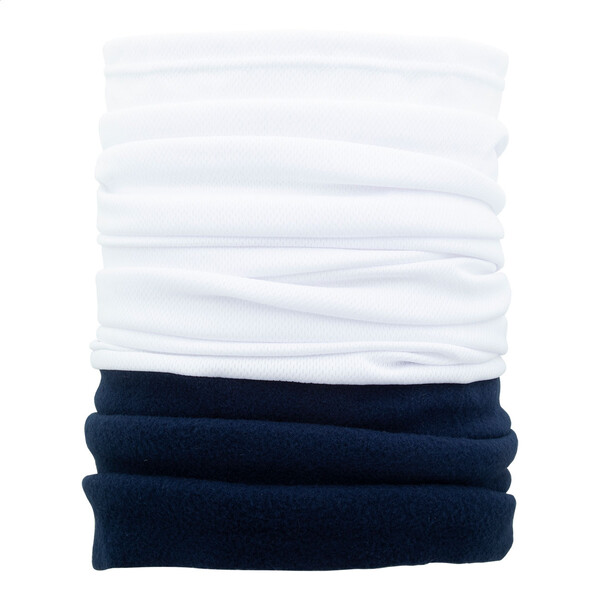 Écharpe multifonctions sur mesure CreaScarf Winter - Bleu