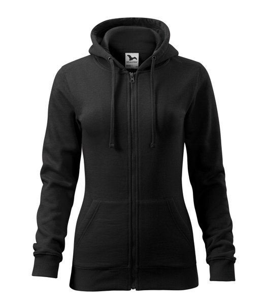 Mikina Dámská Malfini® Trendy Zipper - Černá / M