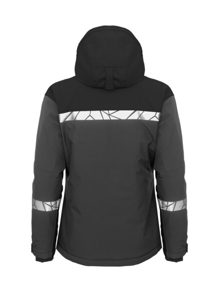 7417 SOFTSHELL JACKET LADY PGL Grey/Black 3XL