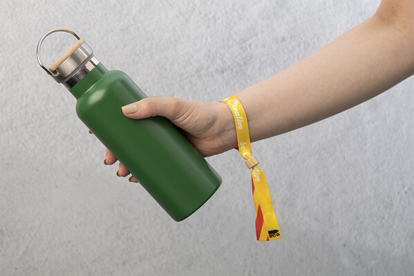 Bracelet festival RPET personnalisé SuboWrist Eco