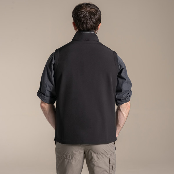 Expert Basecamp Softshell Vest - Schwarz - L