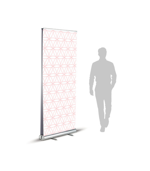 Roll-up Dupla Face  impressão incluída - 1000 mm