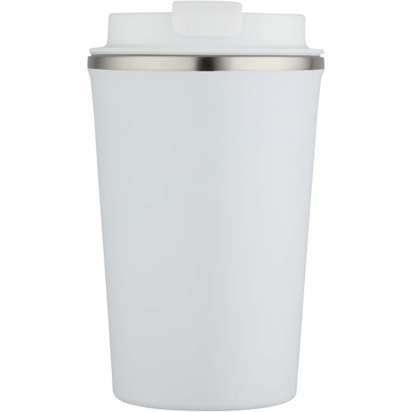 Newport 350 ml dubbelwandige vacuüm geïsoleerde roestvrijstalen beker - Wit
