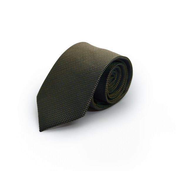 J.H&F Tie plain Brown
